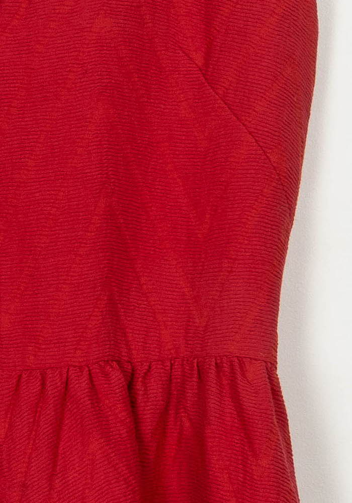 Robe Évasée Rouge - Taille S/36 de la marque Maje | PARAD117853 - Vendu par Paradigme - Image 3