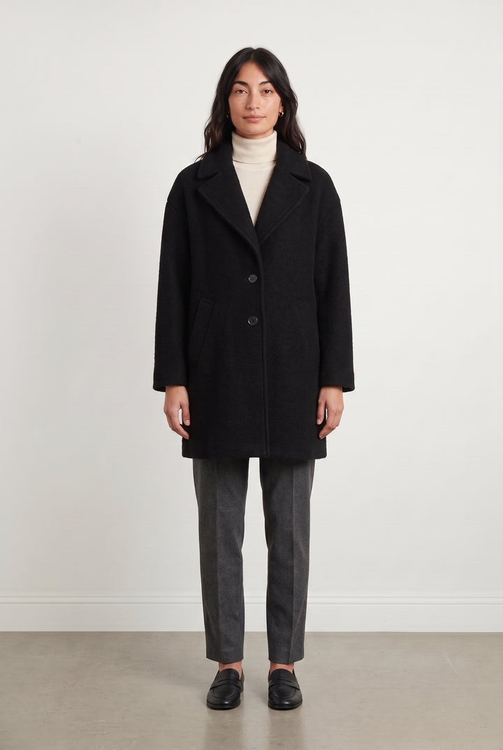 Manteau Noir - Taille S/36 de la marque La Fée Maraboutée | PARAD117855 - Vendu par Paradigme - Image 1