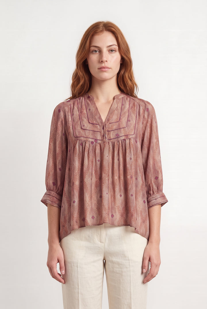 Blouse Rose - Taille M/38 de la marque Grace &amp; Mila | PARAD117856 - Vendu par Paradigme - Image 1