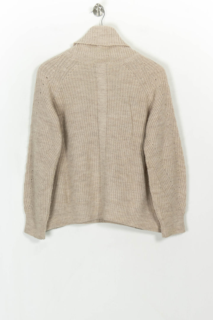 Pull Col Roulé Beige - Taille M/38 de la marque La Fée Maraboutée | PARAD117857 - Vendu par Paradigme - Image 5