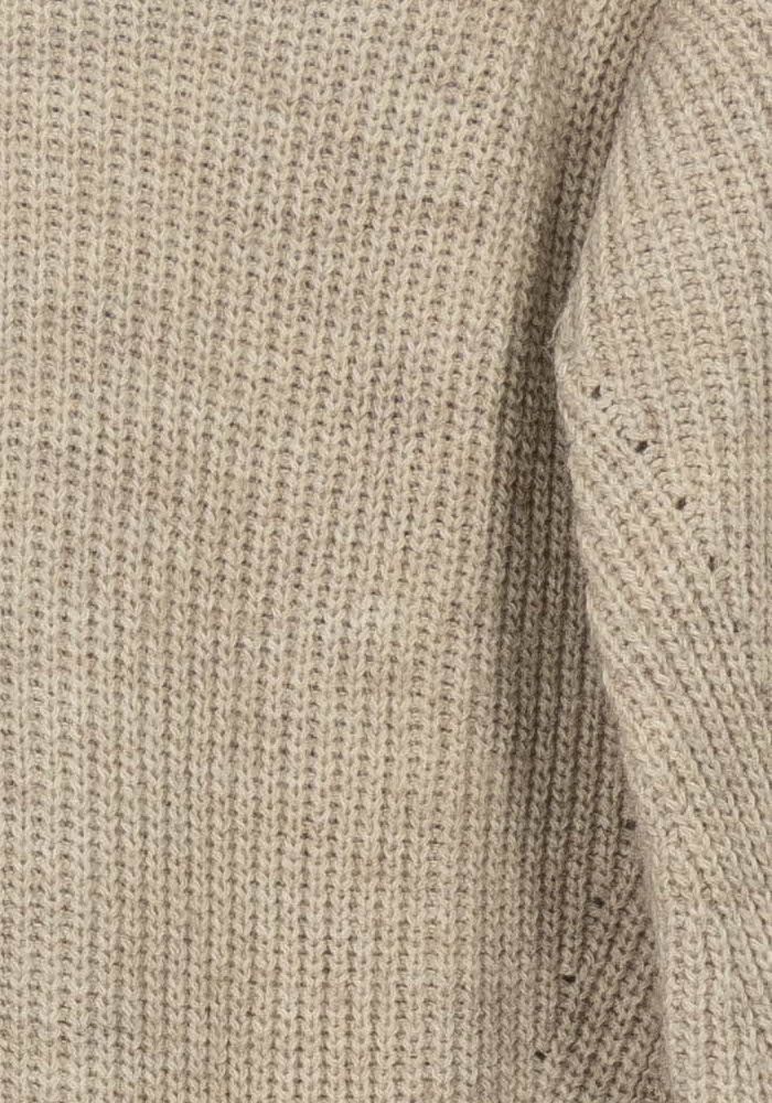 Pull Col Roulé Beige - Taille M/38 de la marque La Fée Maraboutée | PARAD117857 - Vendu par Paradigme - Image 3