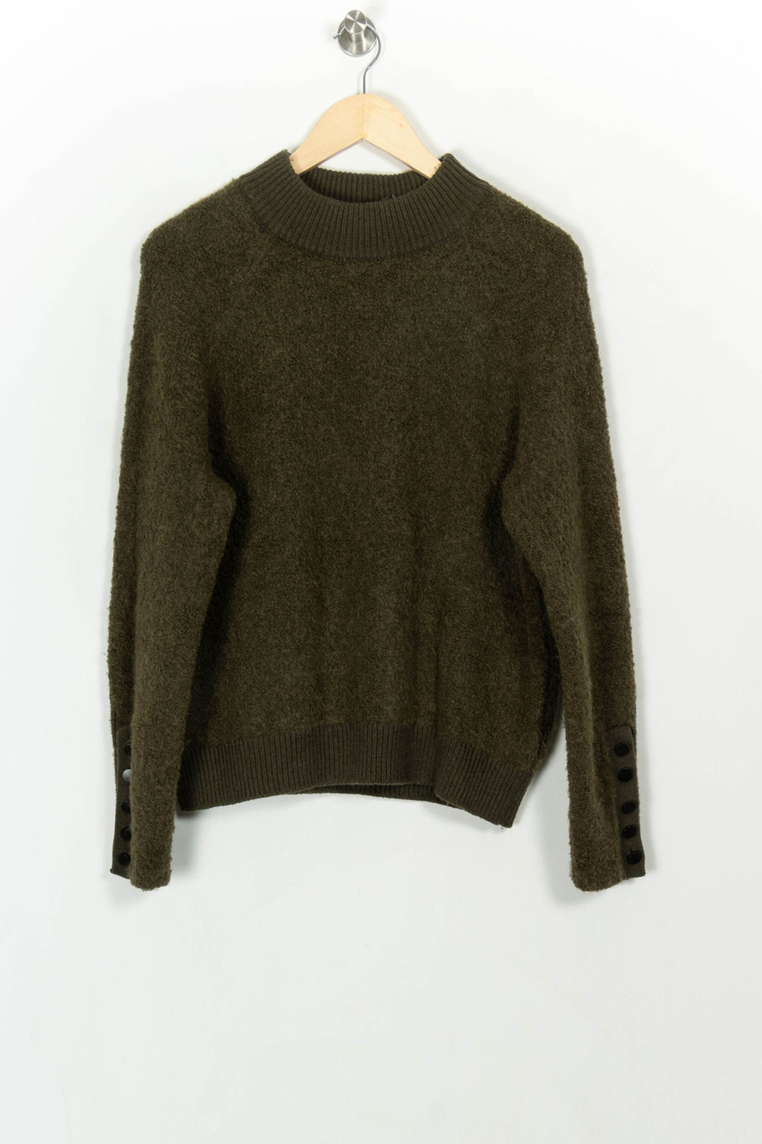 Pull Vert - Taille M/38 de la marque Maison 123 | PARAD117861 - Vendu par Paradigme - Image 2