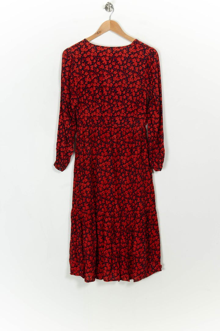 Robe Longue Rouge et Noire - Taille M/38 de la marque Garance Paris | PARAD117862 - Vendu par Paradigme - Image 5