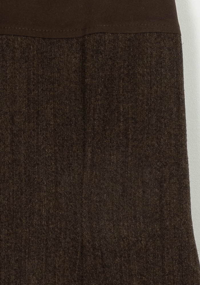Robe Sans Manches Marron - Taille L/40 de la marque Maison 123 | PARAD117865 - Vendu par Paradigme - Image 3