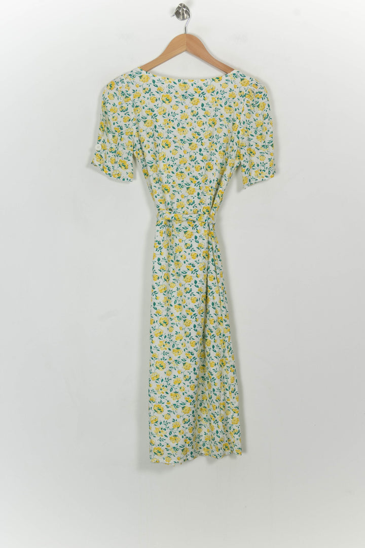 Robe Longue Jaune et Blanche - Taille XS/34 de la marque Petite Mendigote | PARAD117866 - Vendu par Paradigme - Image 5
