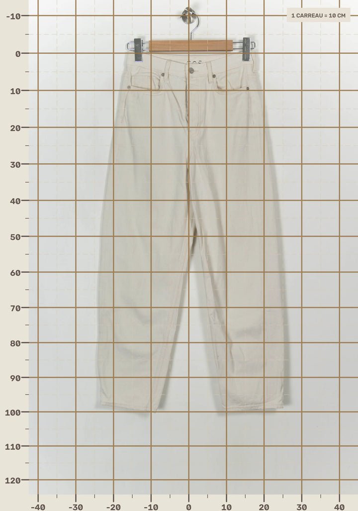 Jean Beige - Taille XS/34 de la marque COS | PARAD117867 - Vendu par Paradigme - Image 4