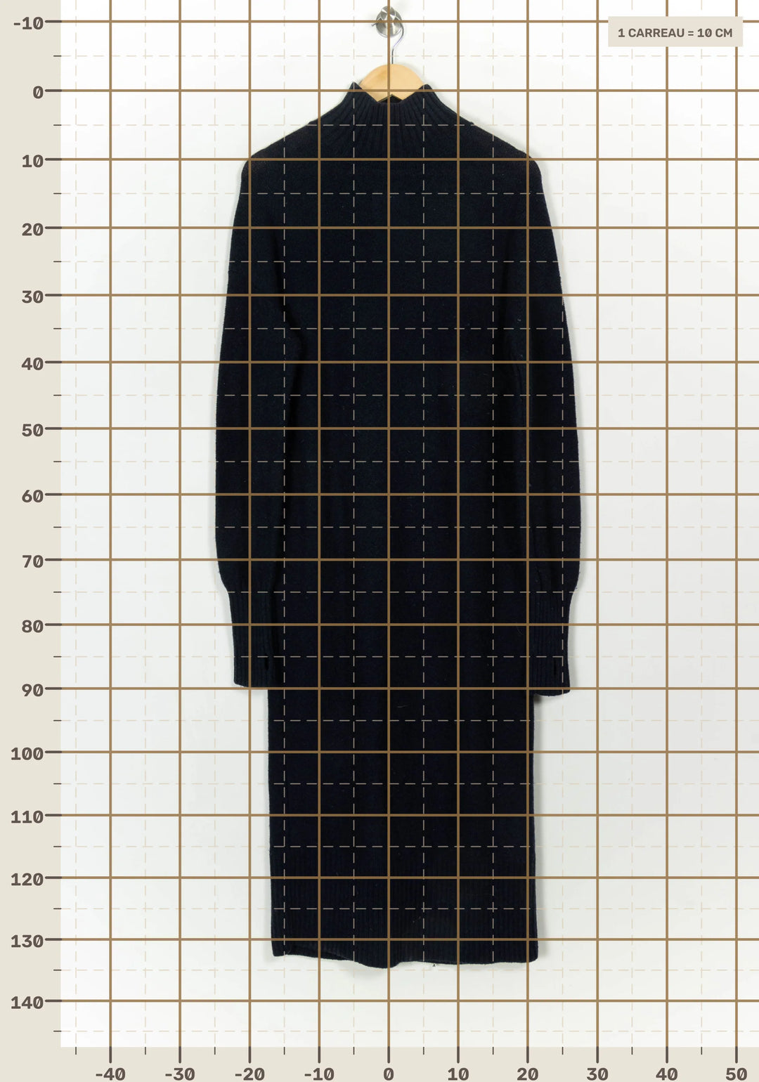 Robe Pull Bleue - Taille XS/34 de la marque COS | PARAD117870 - Vendu par Paradigme - Image 4