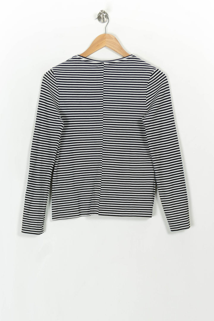 Marinière Blanc et Noir - Taille XS/34 de la marque COS | PARAD117873 - Vendu par Paradigme - Image 5