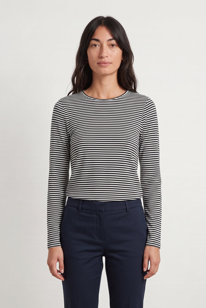 Marinière Blanc et Noir - Taille XS/34 de la marque COS | PARAD117873 - Vendu par Paradigme - Image 1