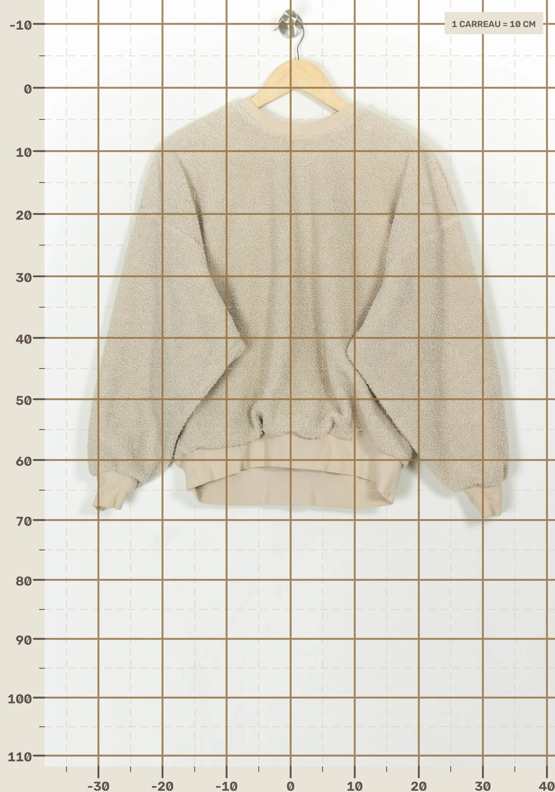 Sweatshirt Beige - Taille S/36 de la marque COS | PARAD117878 - Vendu par Paradigme - Image 4