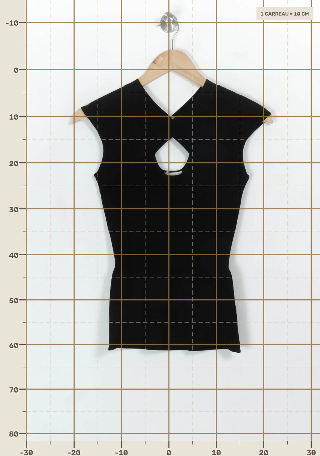 Top Noir - Taille M/38 de la marque Rodier | PARAD117880 - Vendu par Paradigme - Image 4