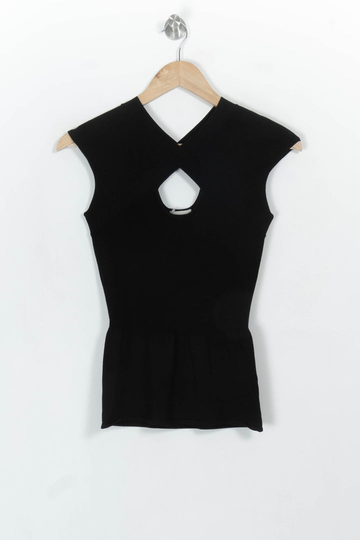 Top Noir - Taille M/38 de la marque Rodier | PARAD117880 - Vendu par Paradigme - Image 2