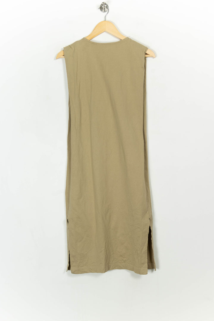 Robe Midi Beige - Taille S/36 de la marque Vanessa Bruno | PARAD117882 - Vendu par Paradigme - Image 5