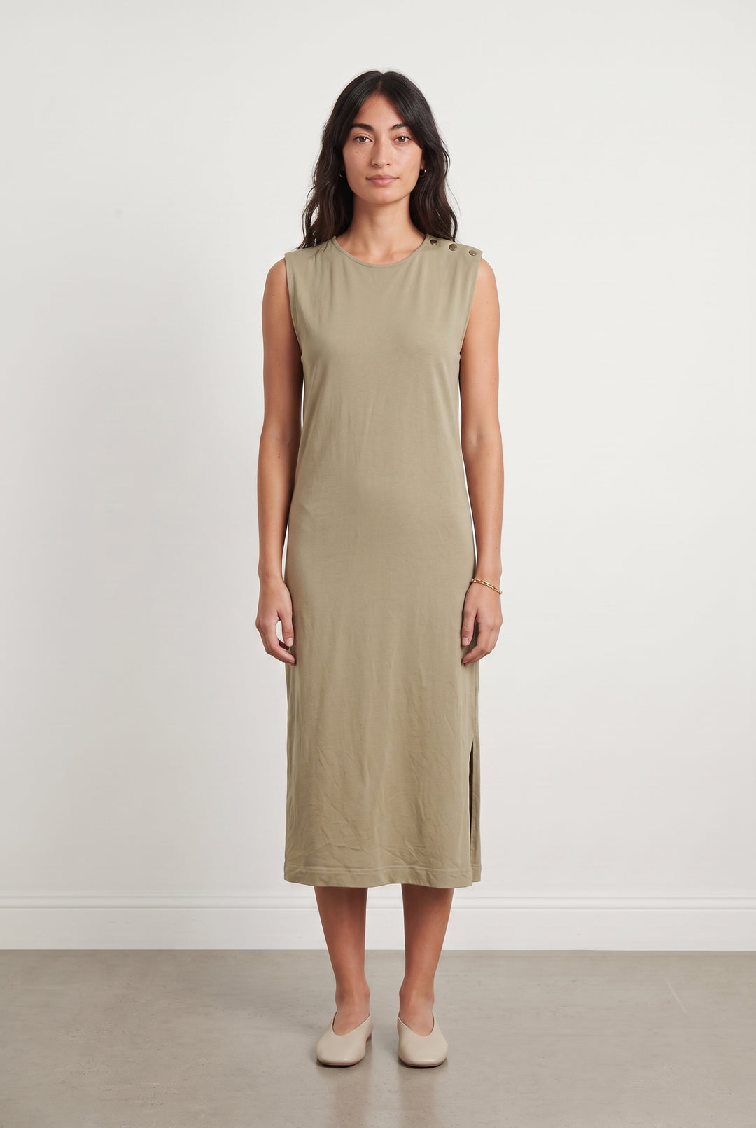 Robe Midi Beige - Taille S/36 de la marque Vanessa Bruno | PARAD117882 - Vendu par Paradigme - Image 1