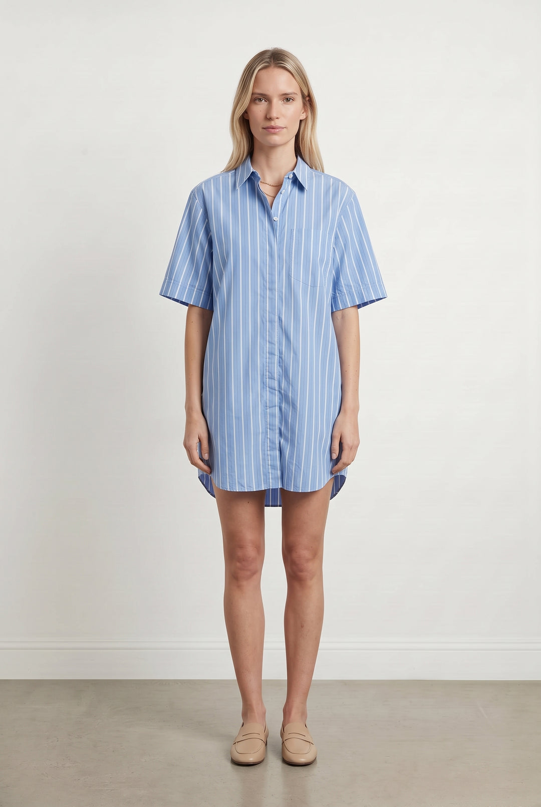 Chemise Bleu et Blanc - Taille XS/34 de la marque COS | PARAD117886 - Vendu par Paradigme - Image 1