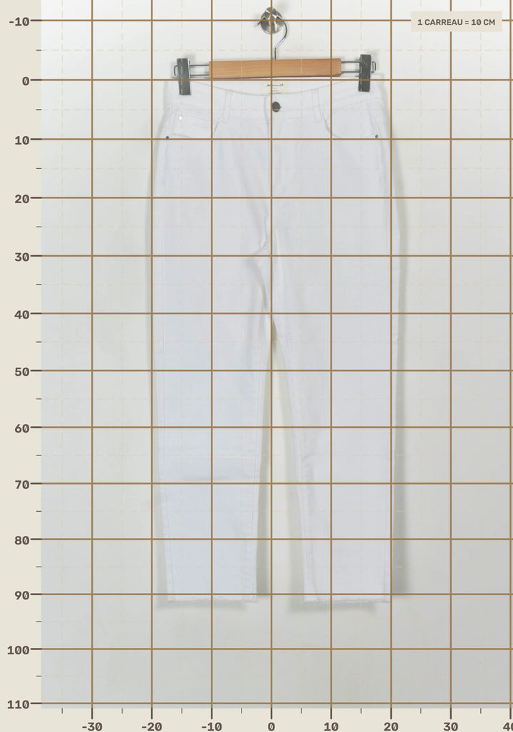 Jean Blanc - Taille M/38 de la marque Maison 123 | PARAD117887 - Vendu par Paradigme - Image 4
