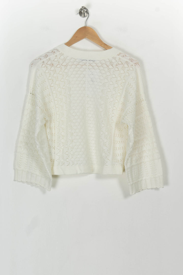Gilet Beige - Taille XS/34 de la marque La Fée Maraboutée | PARAD117889 - Vendu par Paradigme - Image 5