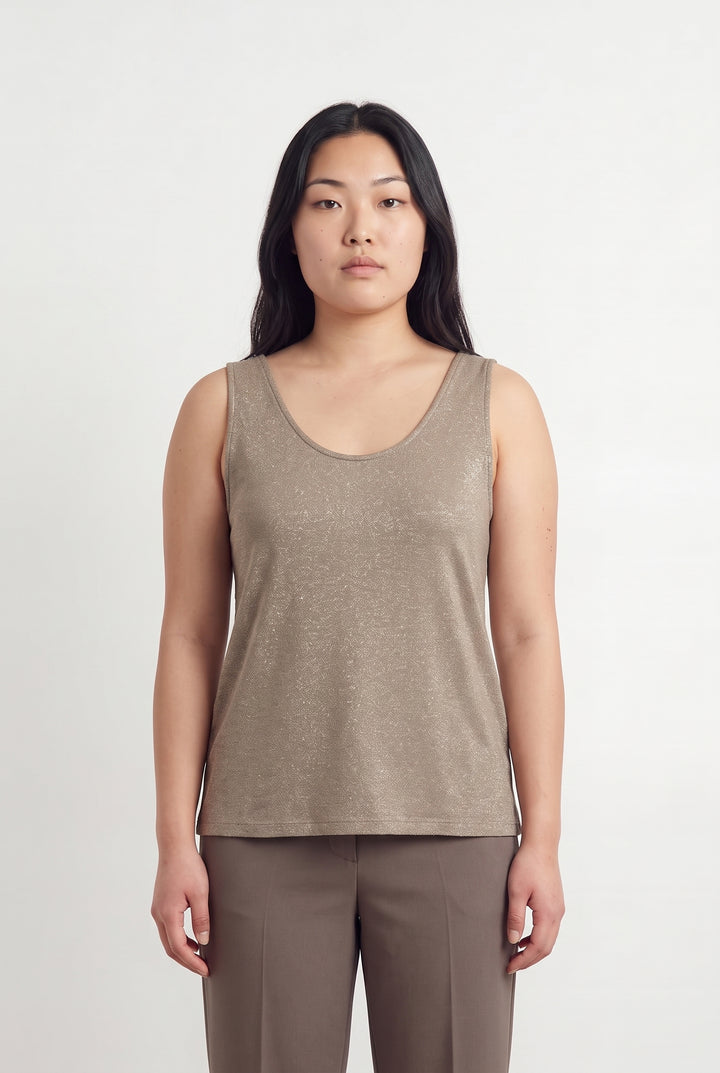 Débardeur Beige - Taille L/40 de la marque Grace &amp; Mila | PARAD117890 - Vendu par Paradigme - Image 1