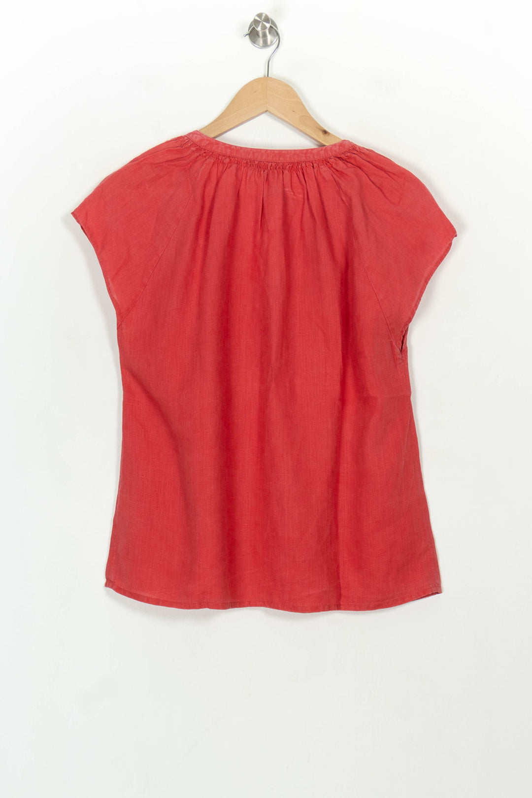 Blouse Rouge - Taille L/40 de la marque Caroll | PARAD117894 - Vendu par Paradigme - Image 5