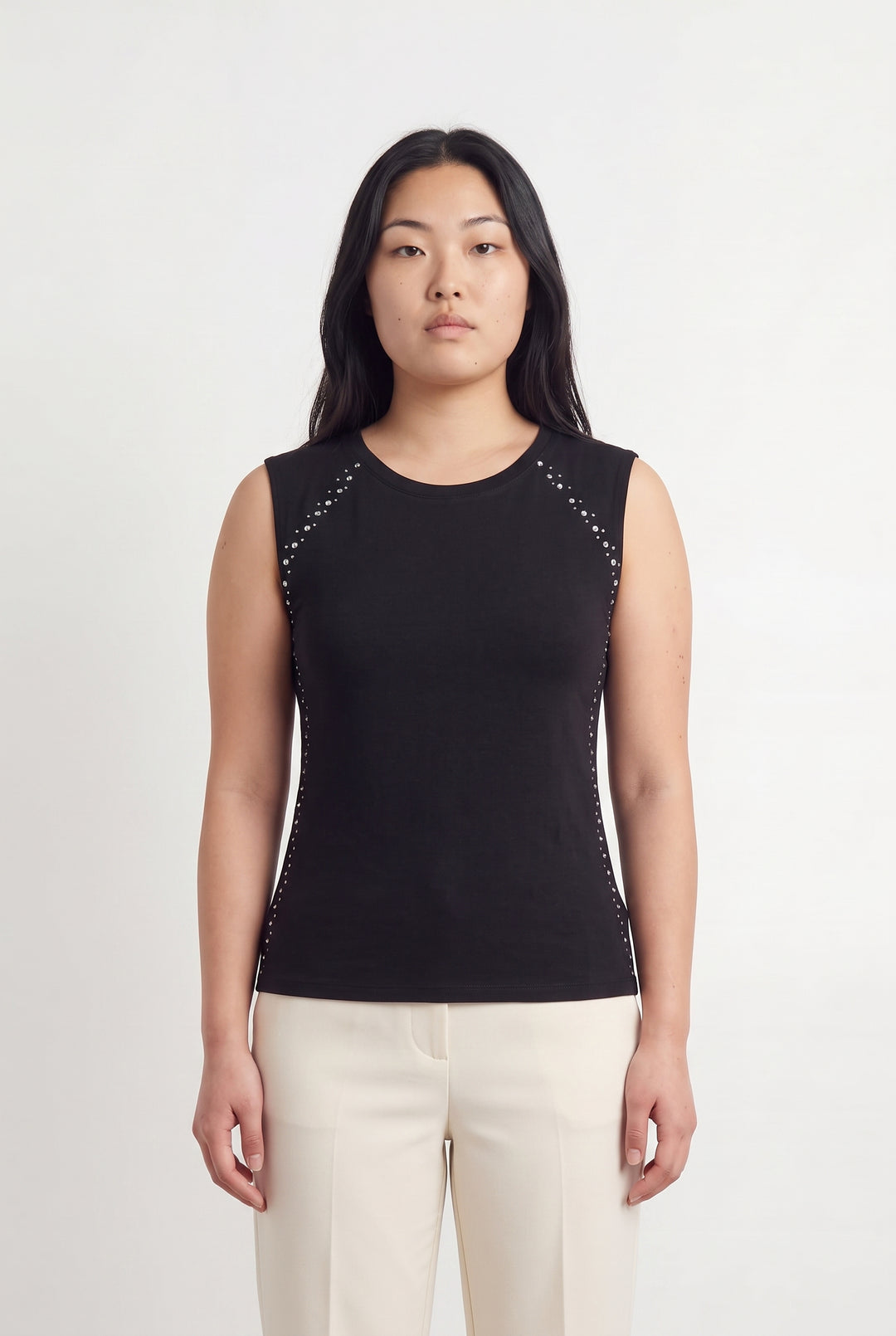 Débardeur Noir - Taille L/40 de la marque Caroll | PARAD117898 - Vendu par Paradigme - Image 1