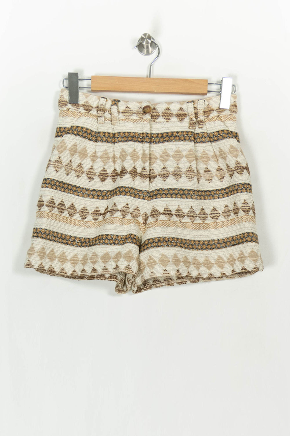 Shorts Beige et Marron - Taille S/36 de la marque Pablo | PARAD117901 - Vendu par Paradigme - Image 2