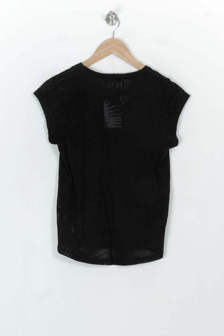 Tee-shirt Noir - Taille S/36 de la marque La Fée Maraboutée | PARAD117905 - Vendu par Paradigme - Image 5