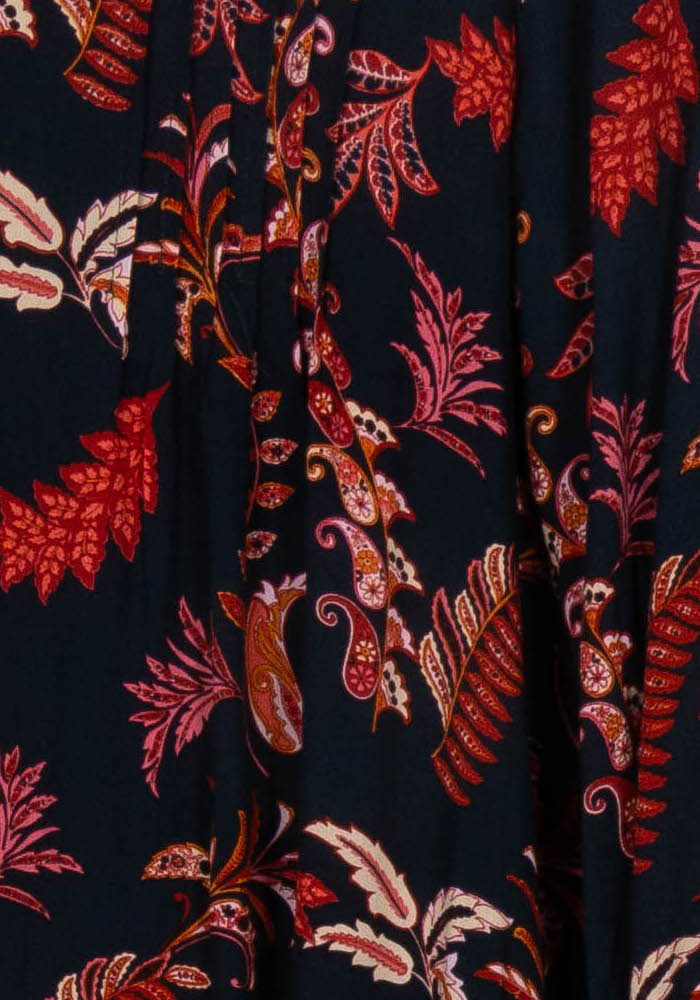Robe Noire et Rouge - Taille S/36 de la marque La Fée Maraboutée | PARAD117906 - Vendu par Paradigme - Image 3
