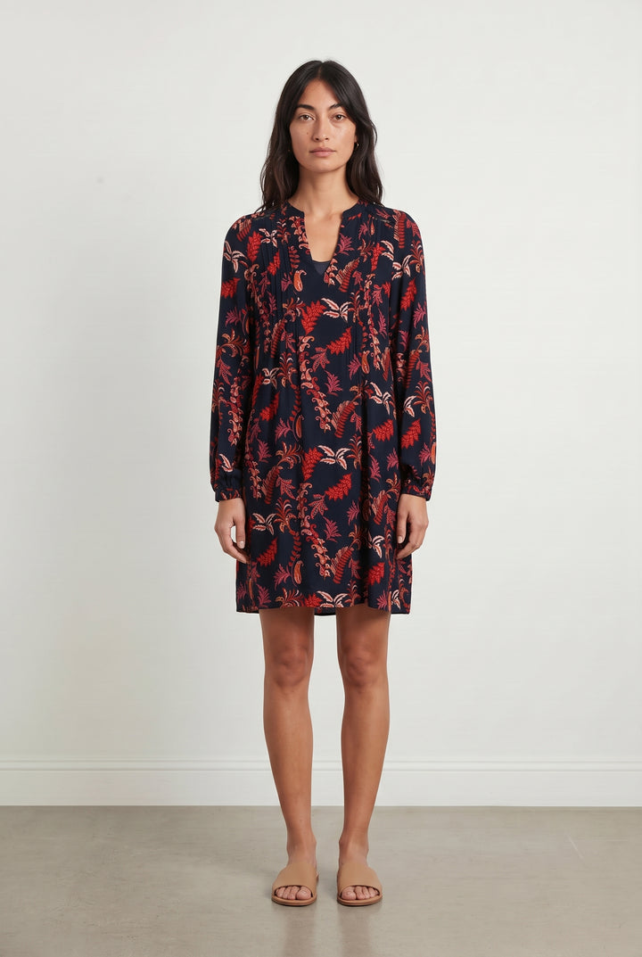 Robe Noire et Rouge - Taille S/36 de la marque La Fée Maraboutée | PARAD117906 - Vendu par Paradigme - Image 1