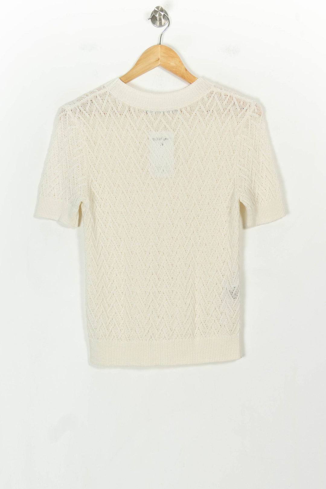 Pull Manches Courtes Beige - Taille L/40 de la marque Comptoir des Cotonniers | PARAD117907 - Vendu par Paradigme - Image 5
