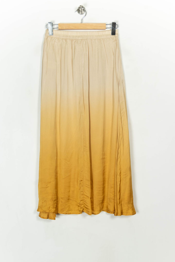 Jupe Longue Beige et Jaune - Taille S/36 de la marque Sud express | PARAD117909 - Vendu par Paradigme - Image 5