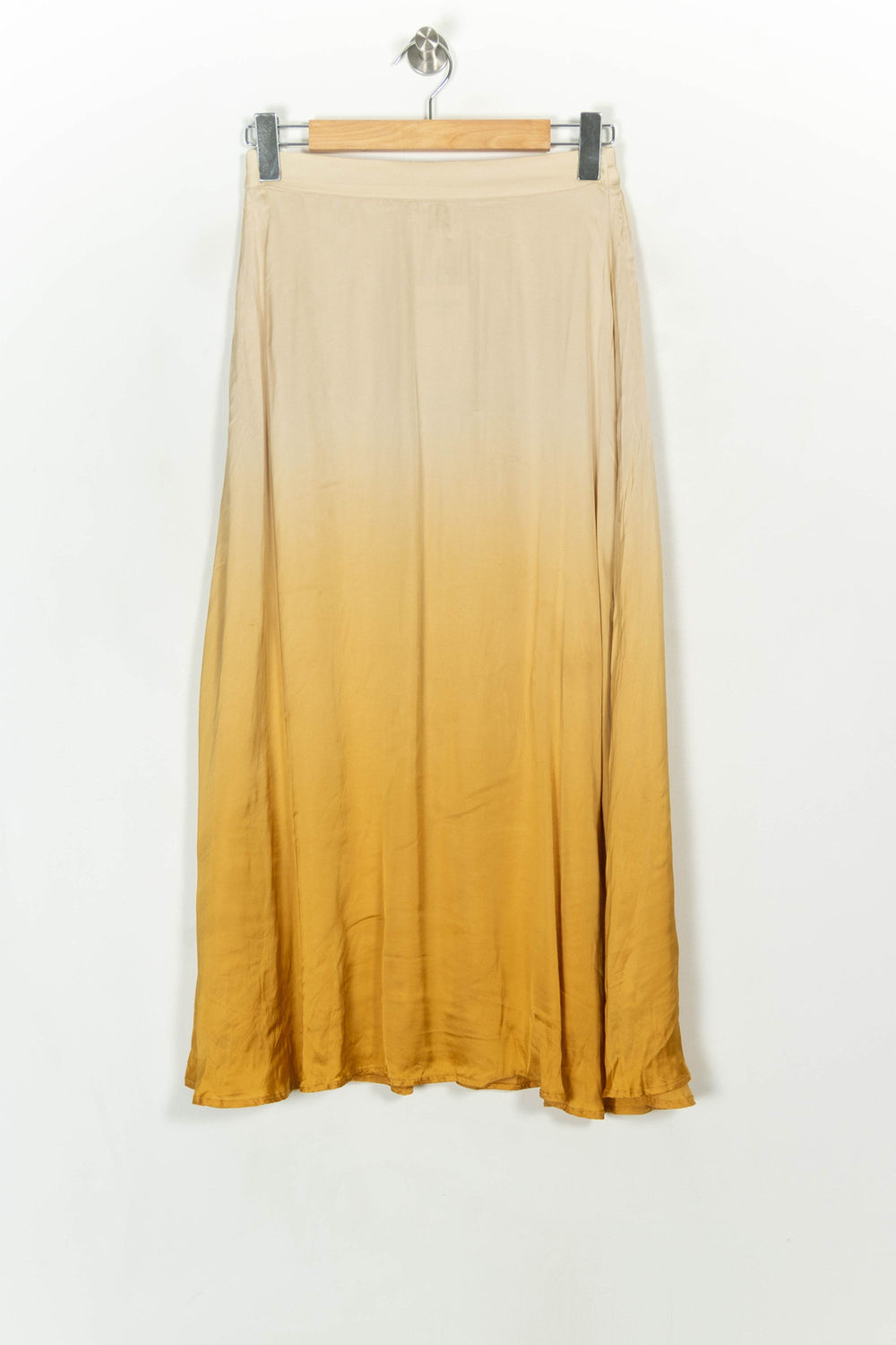 Jupe Longue Beige et Jaune - Taille S/36 de la marque Sud express | PARAD117909 - Vendu par Paradigme - Image 2