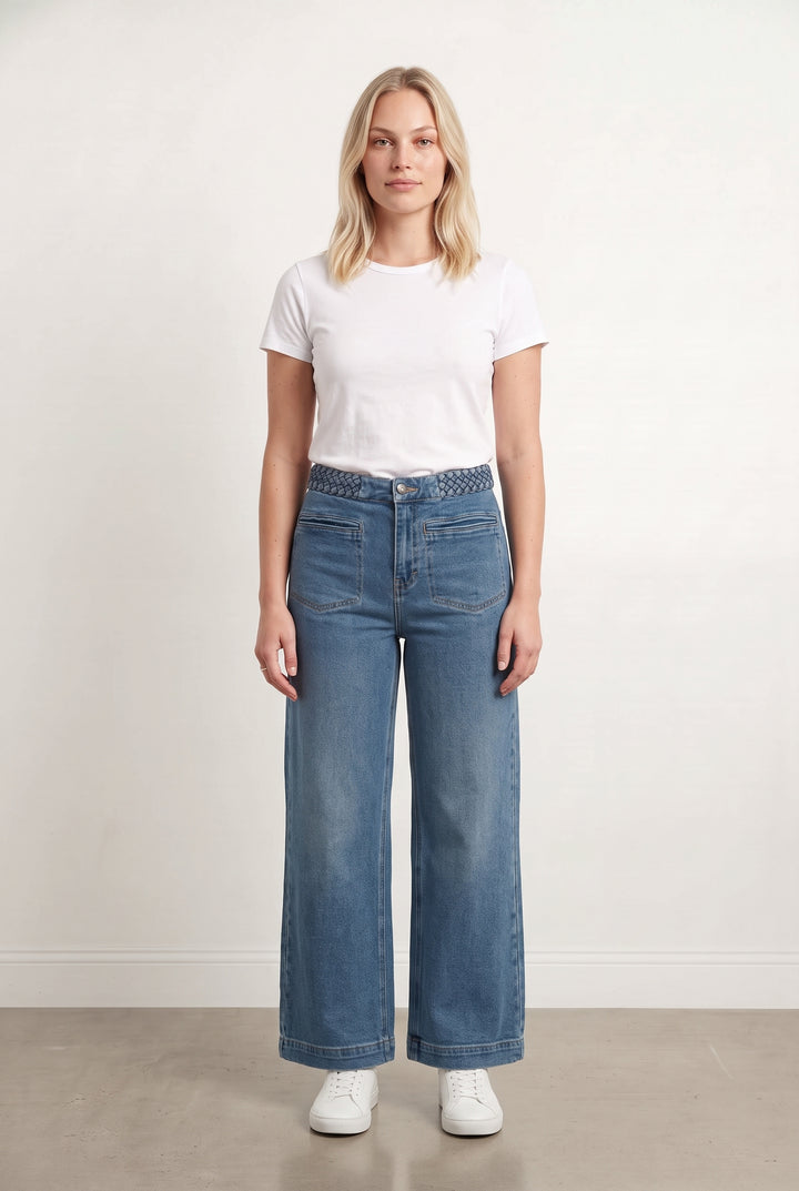 Jean Large Bleu - Taille L/40 de la marque Maison 123 | PARAD117910 - Vendu par Paradigme - Image 1