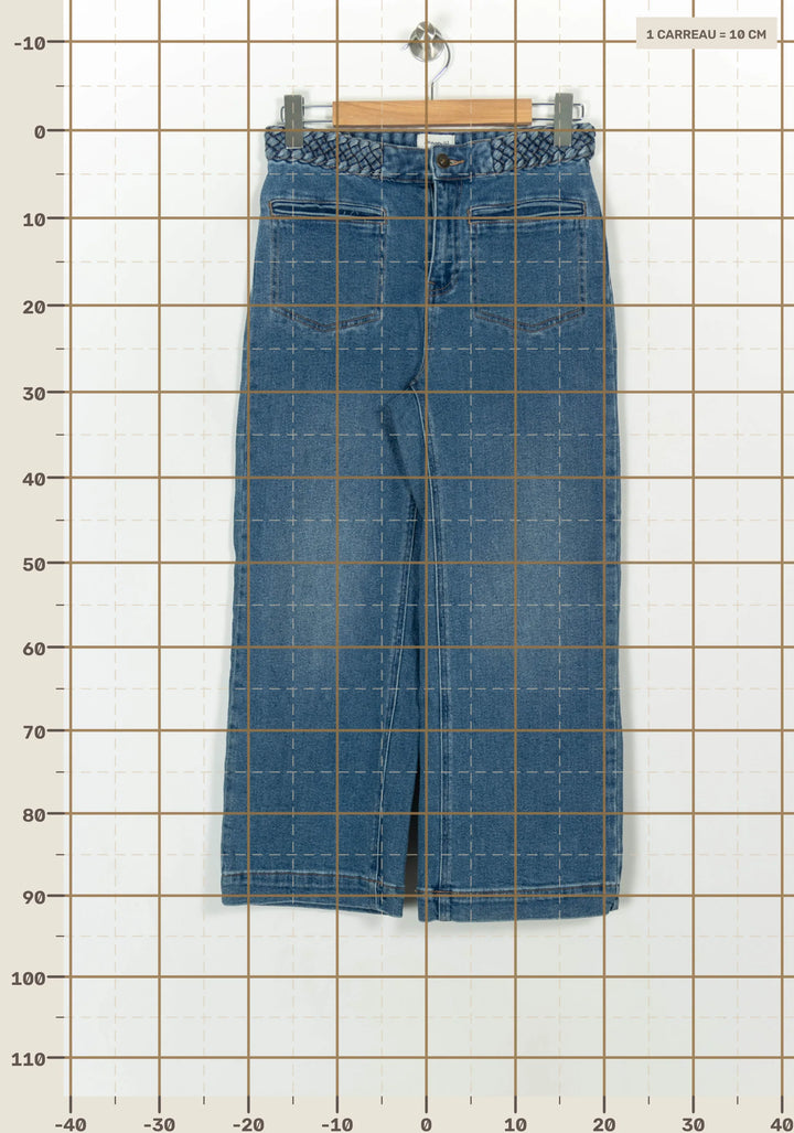 Jean Large Bleu - Taille L/40 de la marque Maison 123 | PARAD117910 - Vendu par Paradigme - Image 4