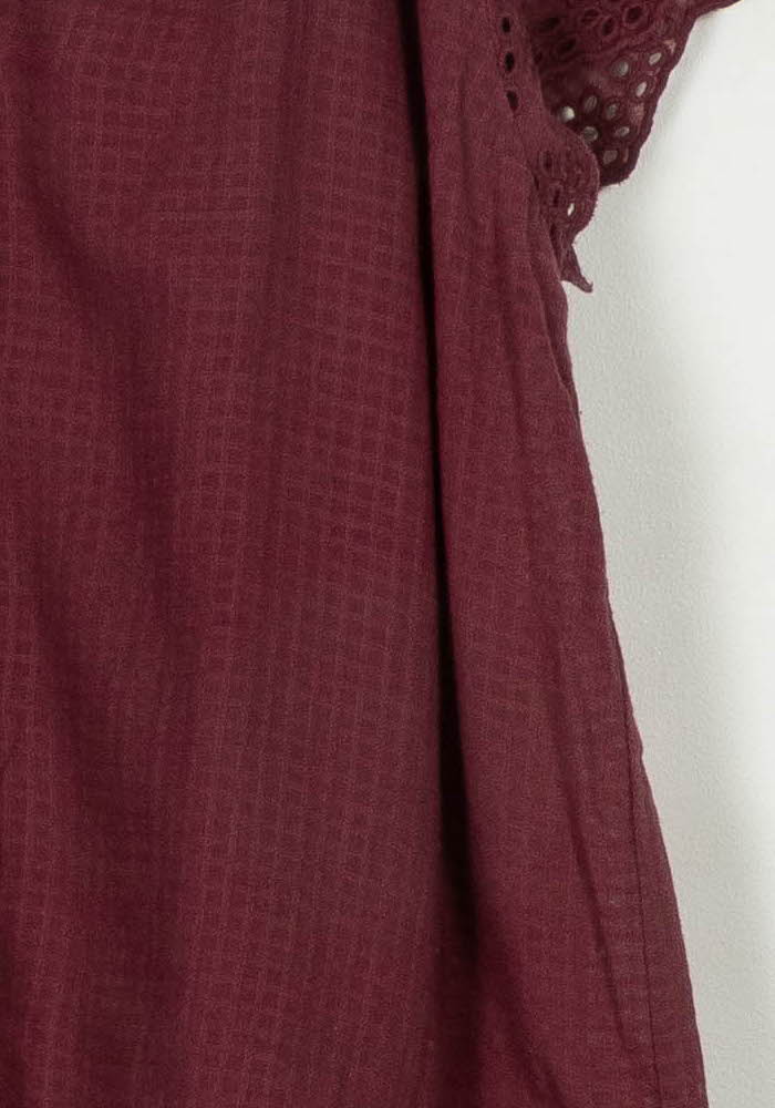 Blouse Violette - Taille S/36 de la marque Caroll | PARAD117911 - Vendu par Paradigme - Image 3