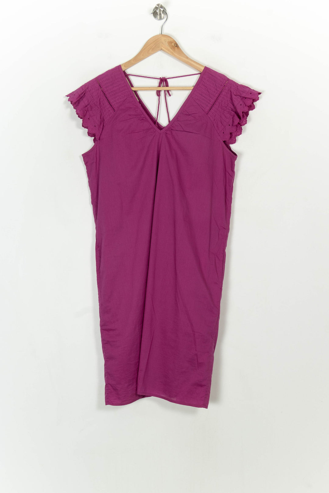 Robe Violet - Taille M/38 de la marque La Fée Maraboutée | PARAD117913 - Vendu par Paradigme - Image 2