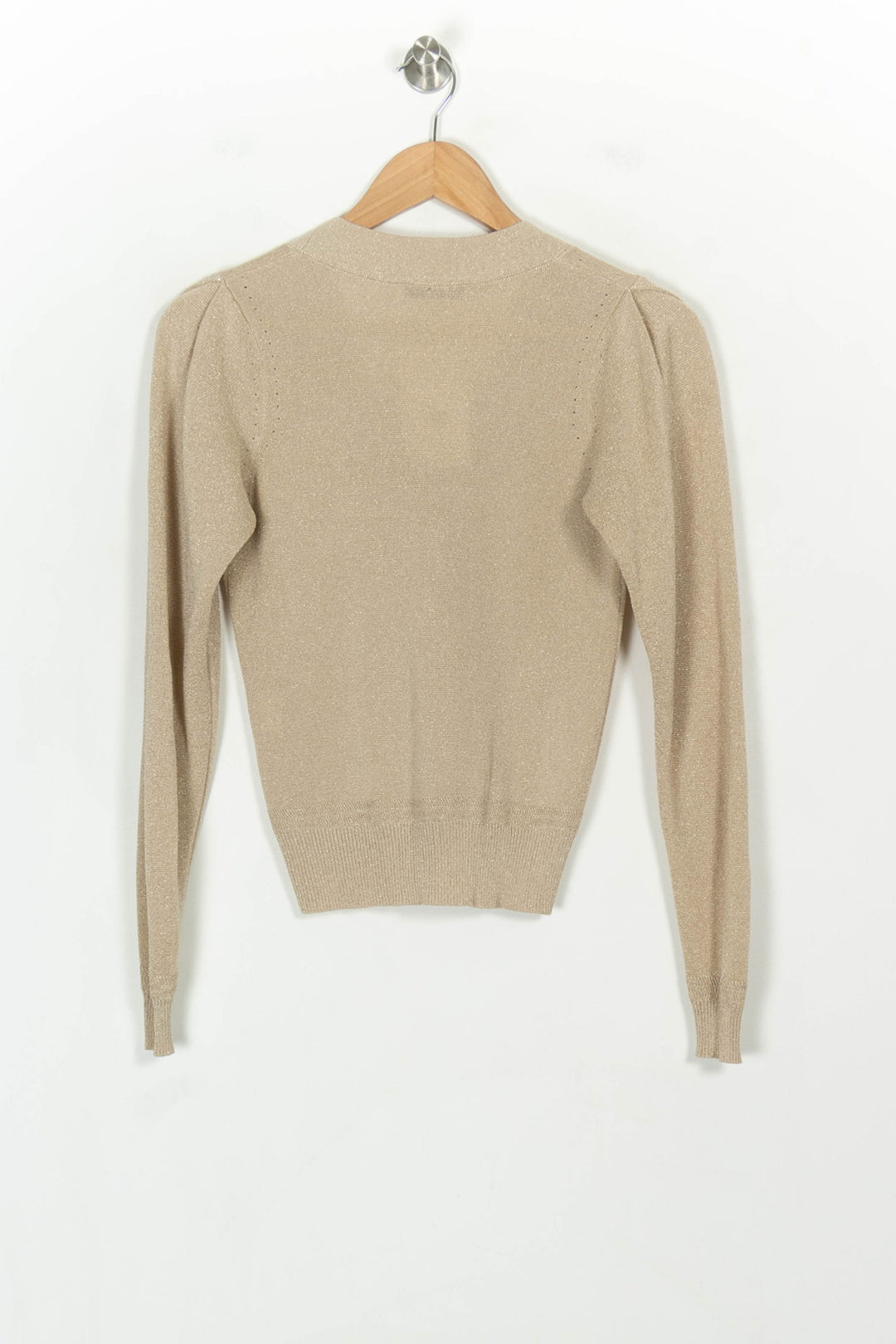 Cardigan Doré - Taille XS/34 de la marque ZAPA | PARAD117916 - Vendu par Paradigme - Image 5