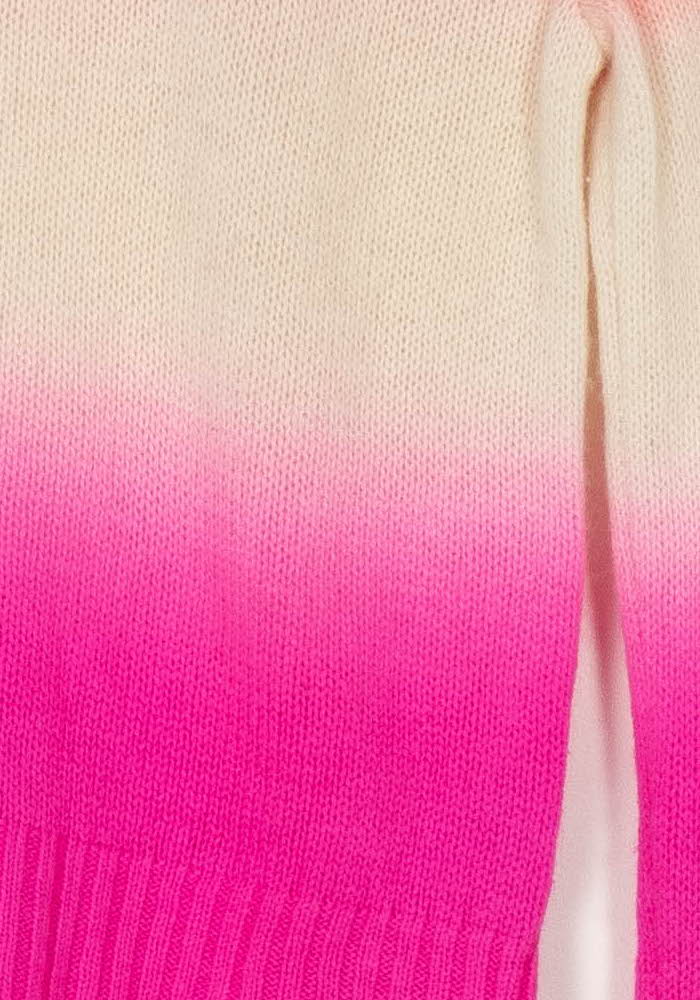 Pull Col Rond Rose et Orange - Taille XS/34 de la marque From Future | PARAD117918 - Vendu par Paradigme - Image 3