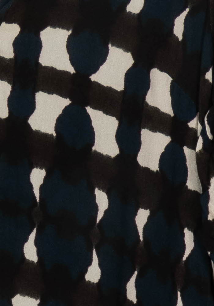 Robe Droite Noire et Blanche - Taille XL/42 de la marque La Fée Maraboutée | PARAD117921 - Vendu par Paradigme - Image 3