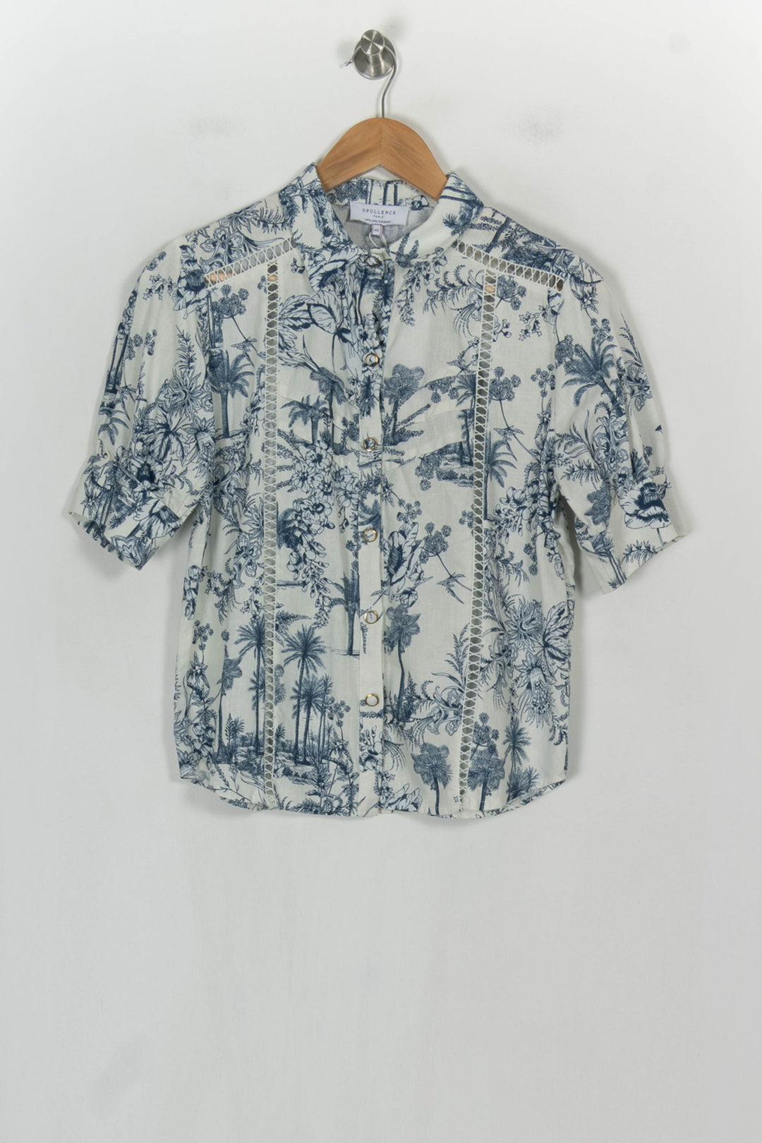 Blouse Bleu et Blanc - Taille XS/34 de la marque Opullence | PARAD117922 - Vendu par Paradigme - Image 2