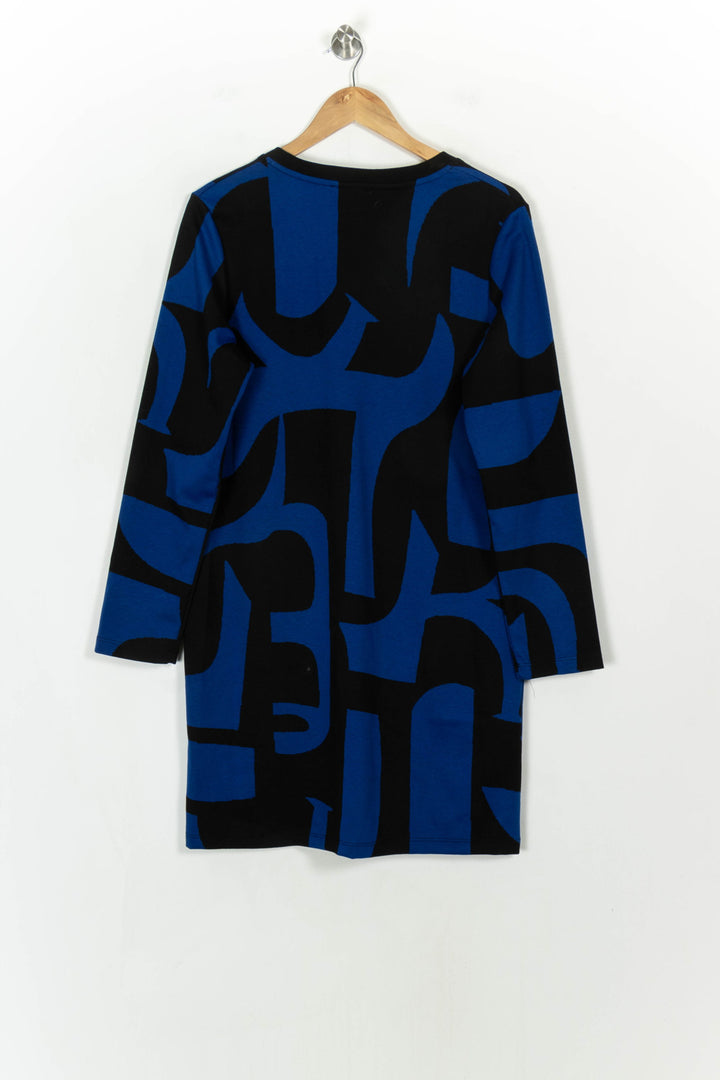 Robe Bleu et Noir - Taille XL/42 de la marque La Fée Maraboutée | PARAD117923 - Vendu par Paradigme - Image 5