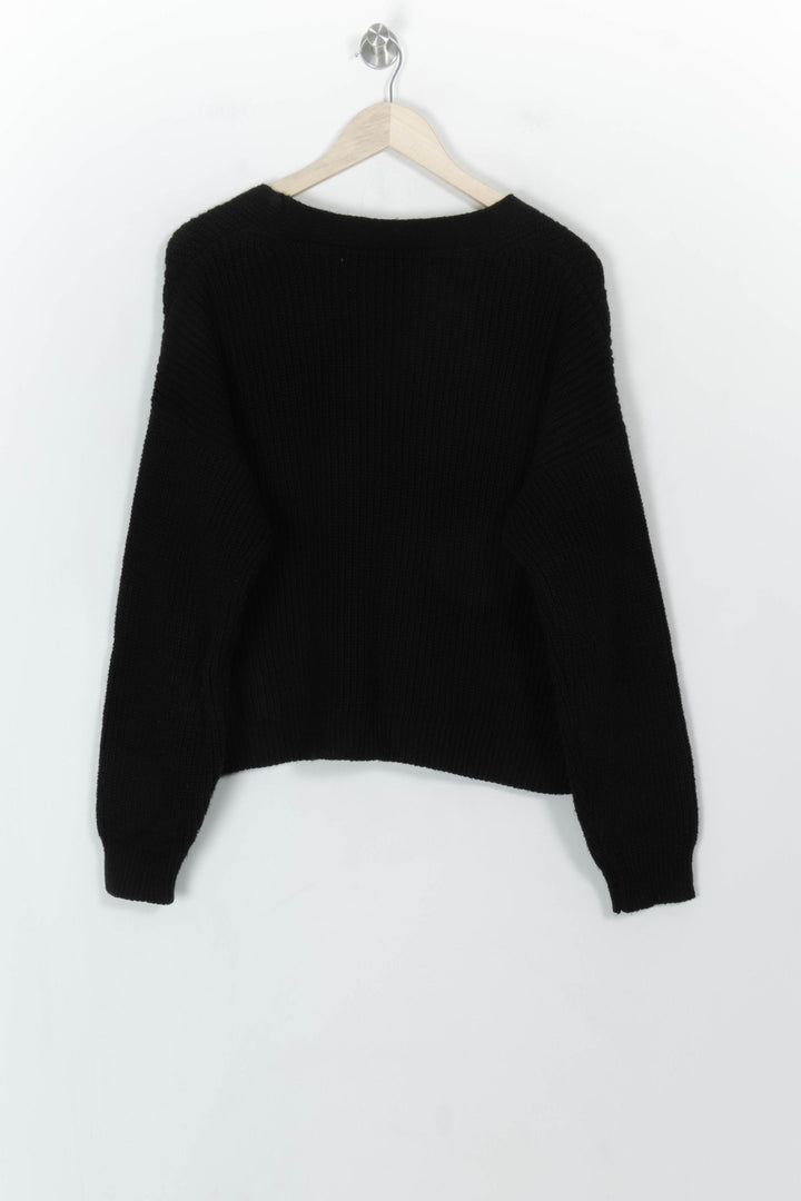 Cardigan Noir - Taille M/38 de la marque La Fée Maraboutée | PARAD117924 - Vendu par Paradigme - Image 5