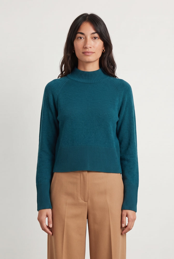 Pull Bleu - Taille S/36 de la marque La Fée Maraboutée | PARAD117925 - Vendu par Paradigme - Image 1
