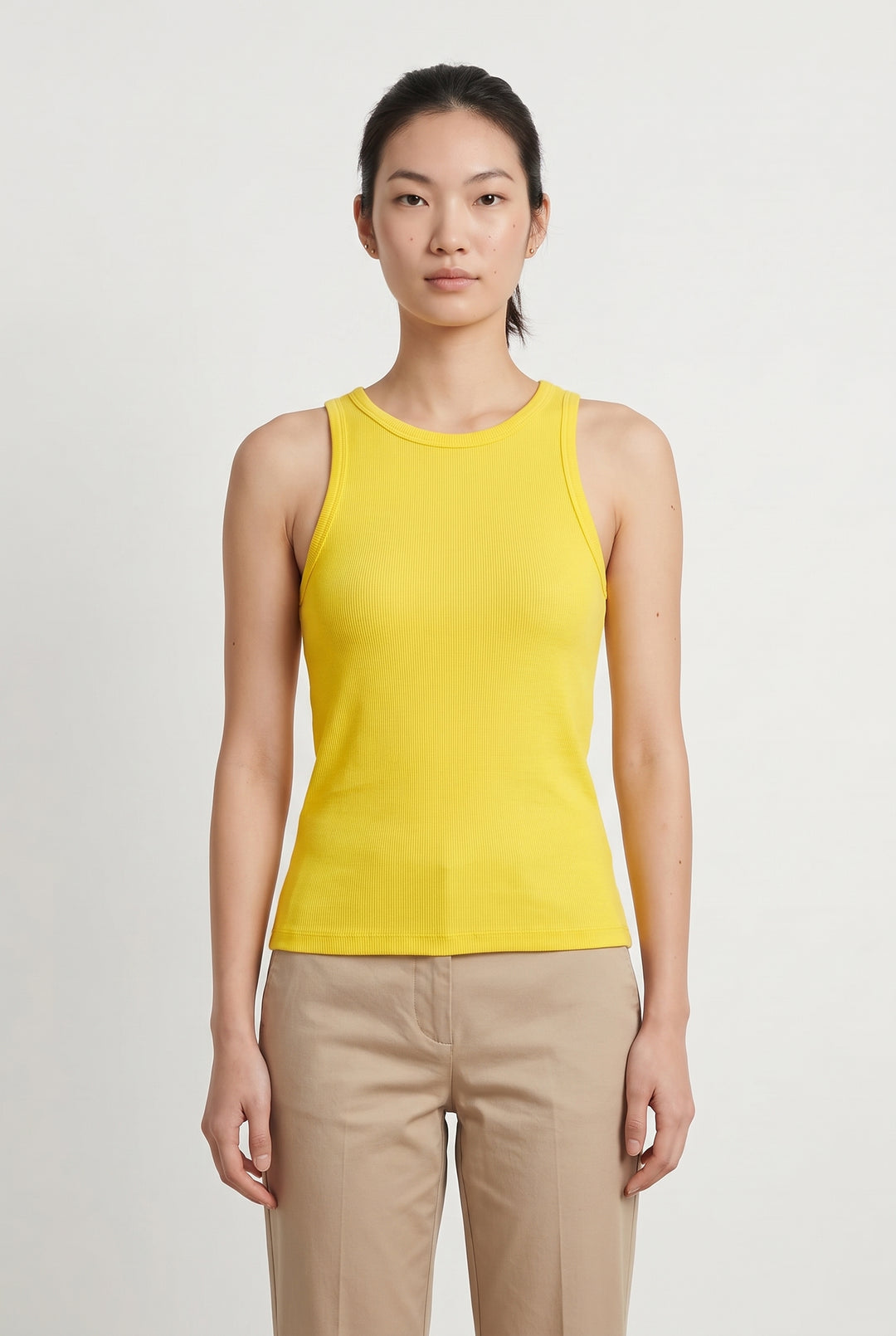 Débardeur Jaune - Taille S/36 de la marque Galeries Lafayette | PARAD117929 - Vendu par Paradigme - Image 1