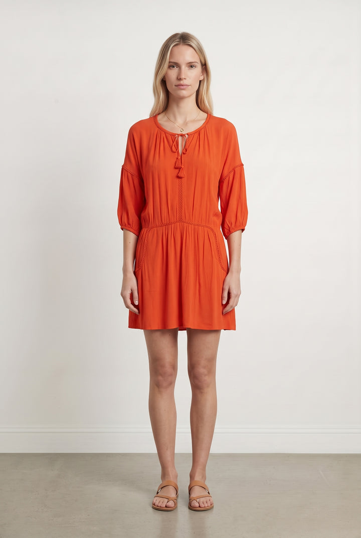 Robe Tunique Rouge - Taille S/36 de la marque Comptoir des Cotonniers | PARAD117930 - Vendu par Paradigme - Image 1