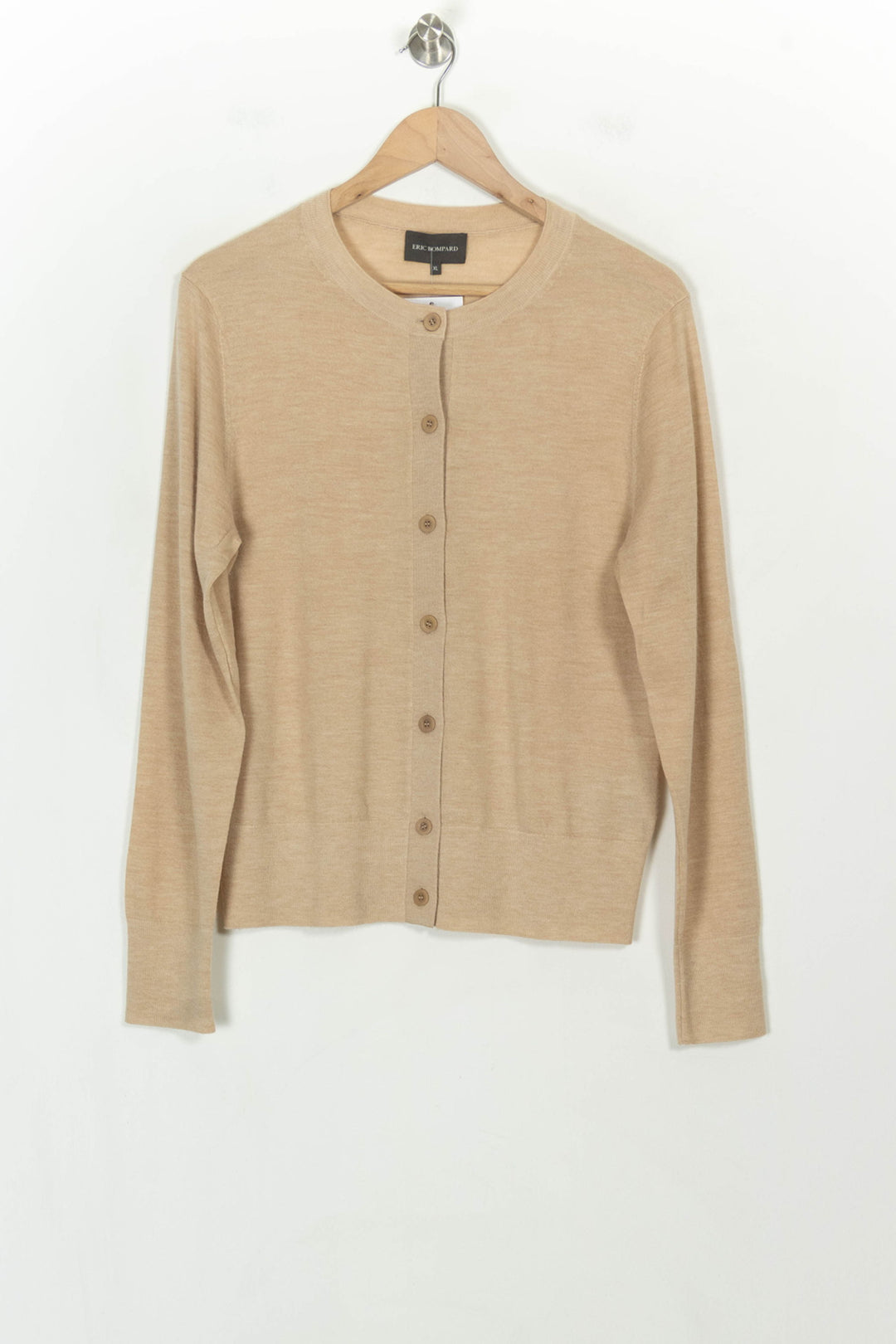 Cardigan Beige - Taille XL/42 de la marque Eric Bompard | PARAD117931 - Vendu par Paradigme - Image 2