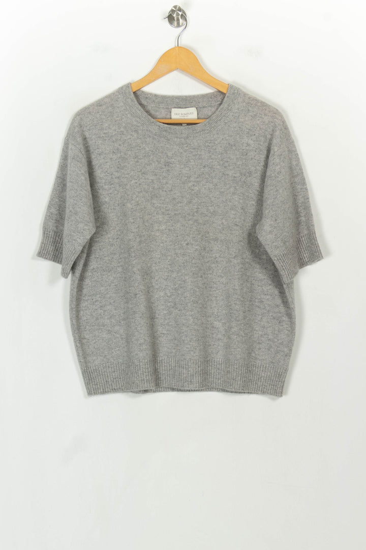 Pull Gris - Taille L/40 de la marque Eric Bompard | PARAD117934 - Vendu par Paradigme - Image 2
