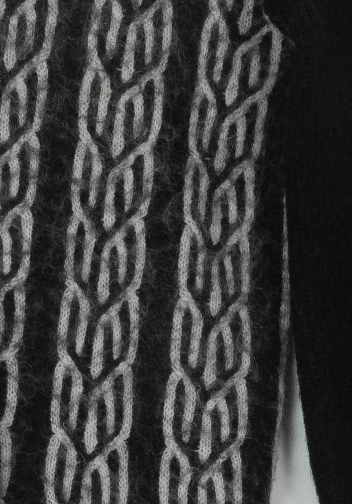 Pull Noir et Gris - Taille M/38 de la marque Comptoir des Cotonniers | PARAD117940 - Vendu par Paradigme - Image 3