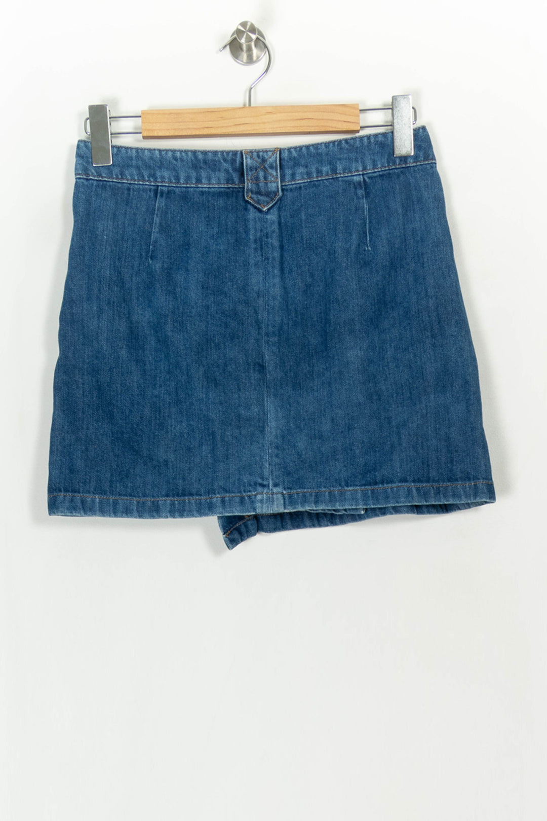 Jupe Portefeuille Bleue - Taille M/38 de la marque Kookai | PARAD117941 - Vendu par Paradigme - Image 5