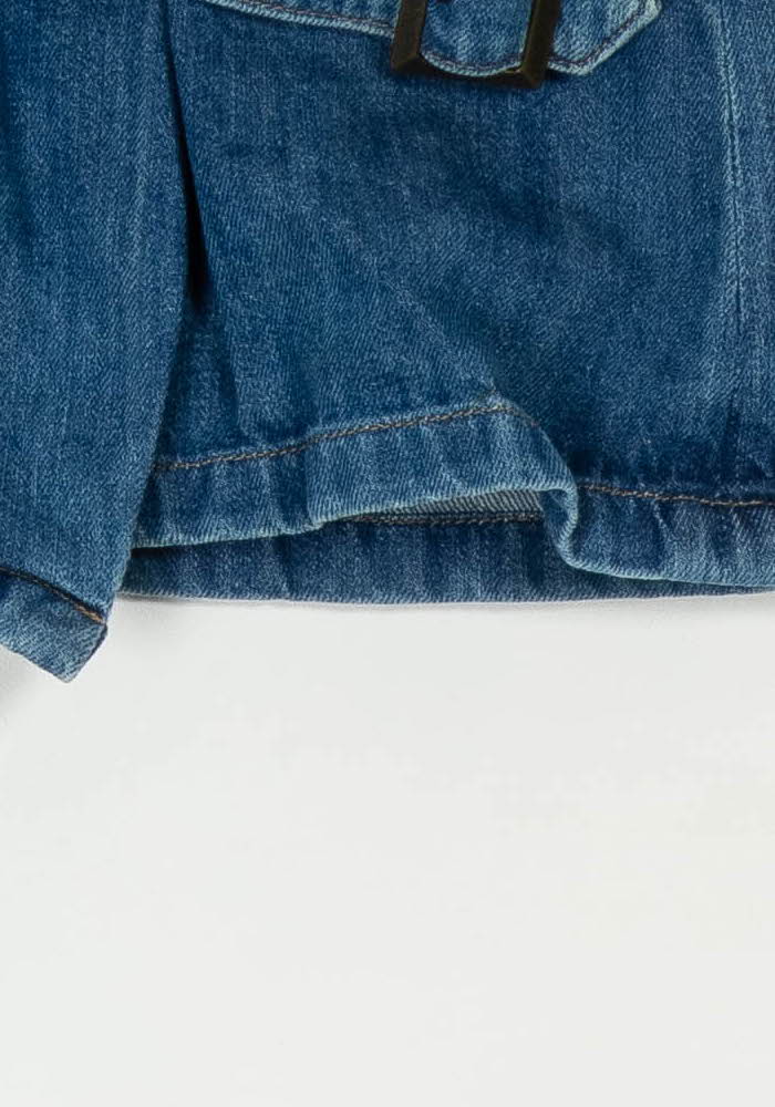 Jupe Portefeuille Bleue - Taille M/38 de la marque Kookai | PARAD117941 - Vendu par Paradigme - Image 3