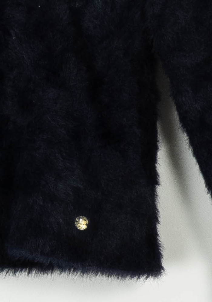 Veste Fourrée Bleue - Taille S/36 de la marque IKKS | PARAD117945 - Vendu par Paradigme - Image 3